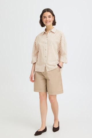Chemisier 'FRPHEBE SH 1' Fransa en beige