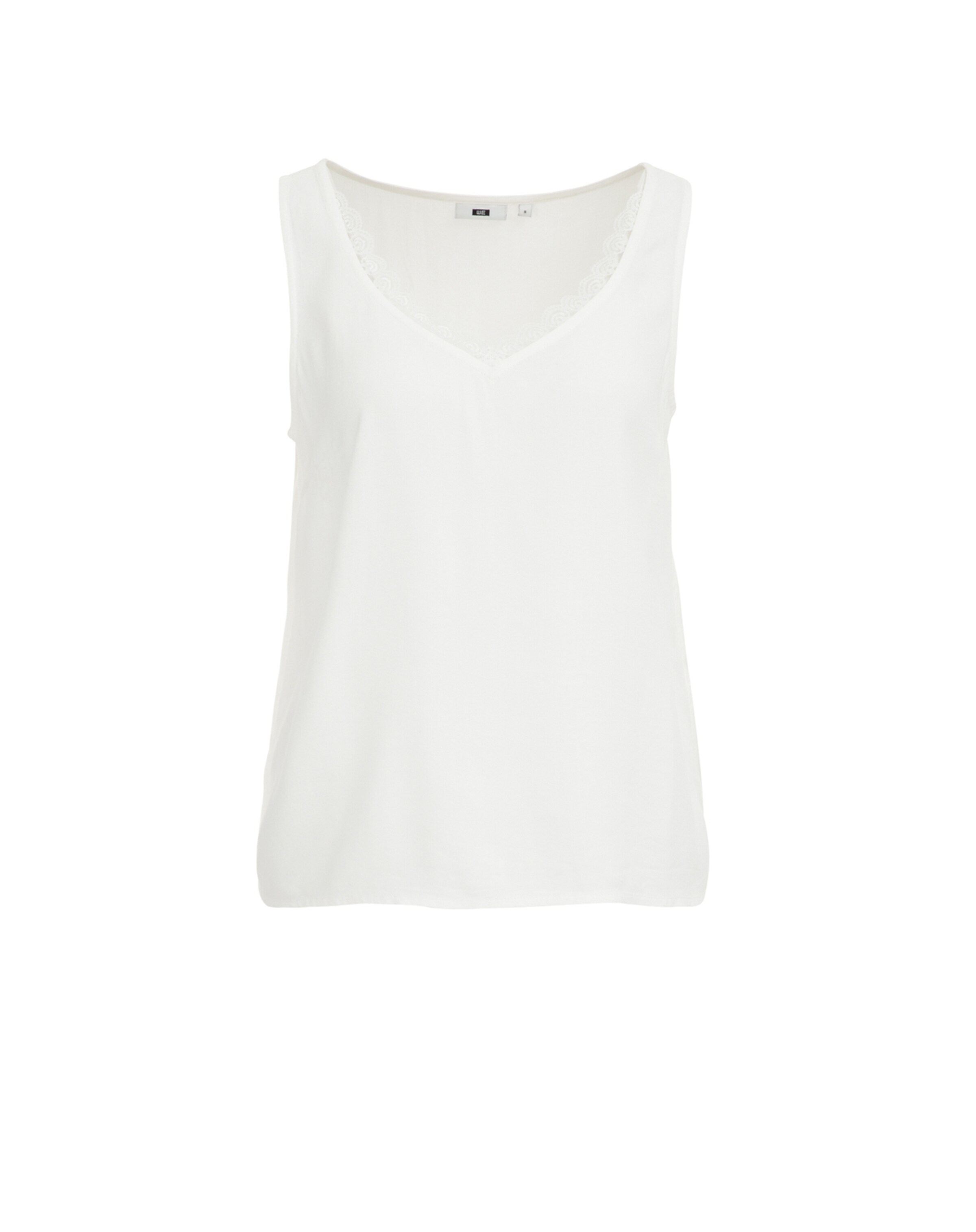 WE Fashion Top w kolorze biały: przód