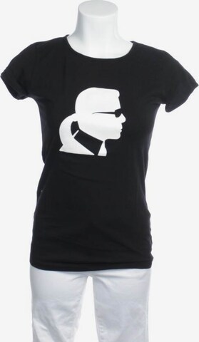 Karl Lagerfeld Top & Shirt in XS in Black: front