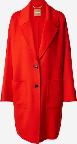 BOSS Black Демисезонное пальто 'Cattina' в Оранжевый: спереди
