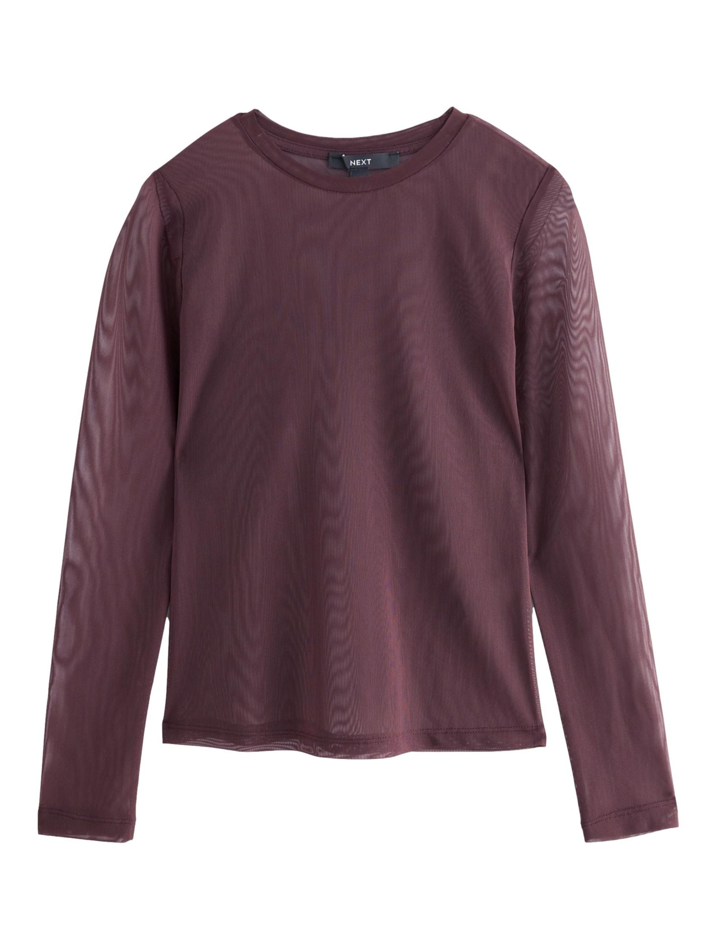 Next Shirt in Brown: front