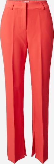 Pantaloni con piega frontale 'Vola' co'couture di colore rosso chiaro, Visualizzazione prodotti