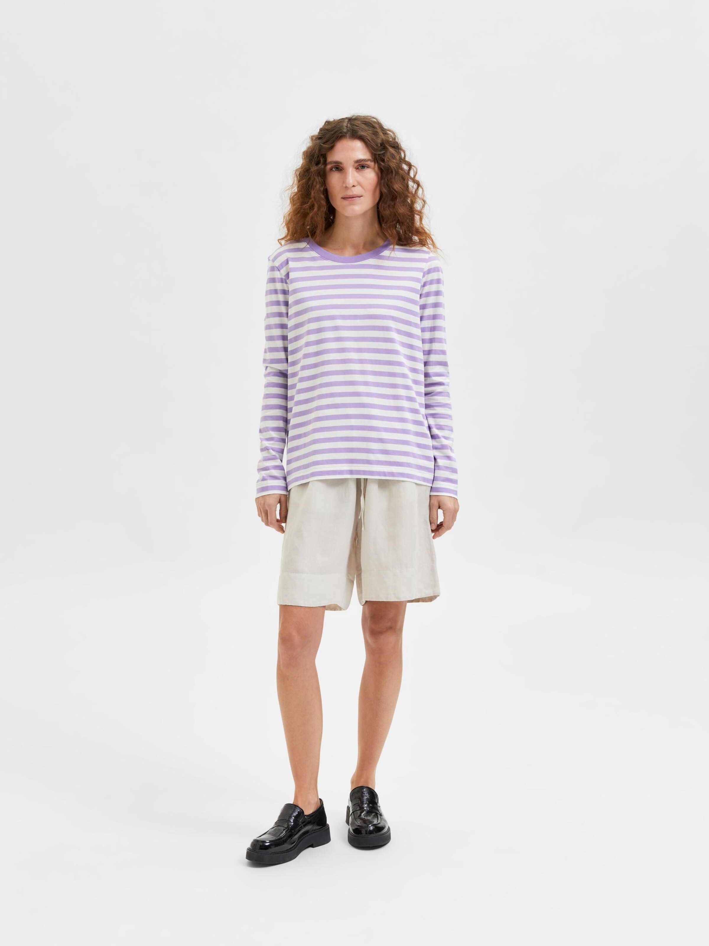 Frauen Shirts & Tops SELECTED FEMME Shirt in Lila - KK03315 Frauen Shirts & Tops SELECTED FEMME Shirt in Lila - KK03315