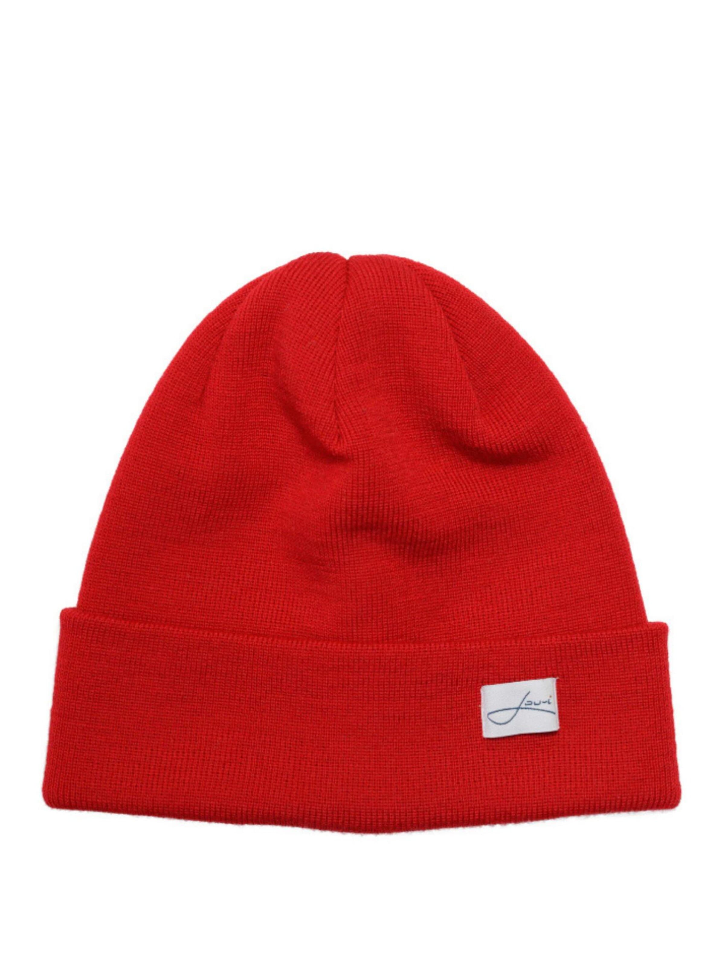 Lou-i Beanie 'Mütze aus Bio-Baumwolle' in Red