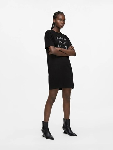 KARL LAGERFELD JEANS Рокля 'KLJ x Pietro Terzini' в черно