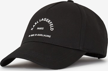 melns Karl Lagerfeld Naģene: no priekšpuses