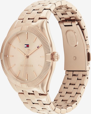 Orologio analogico di TOMMY HILFIGER in oro: frontale