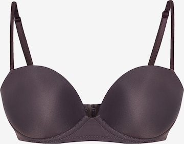 Balconnet Soutien-gorge Trendyol en marron : devant