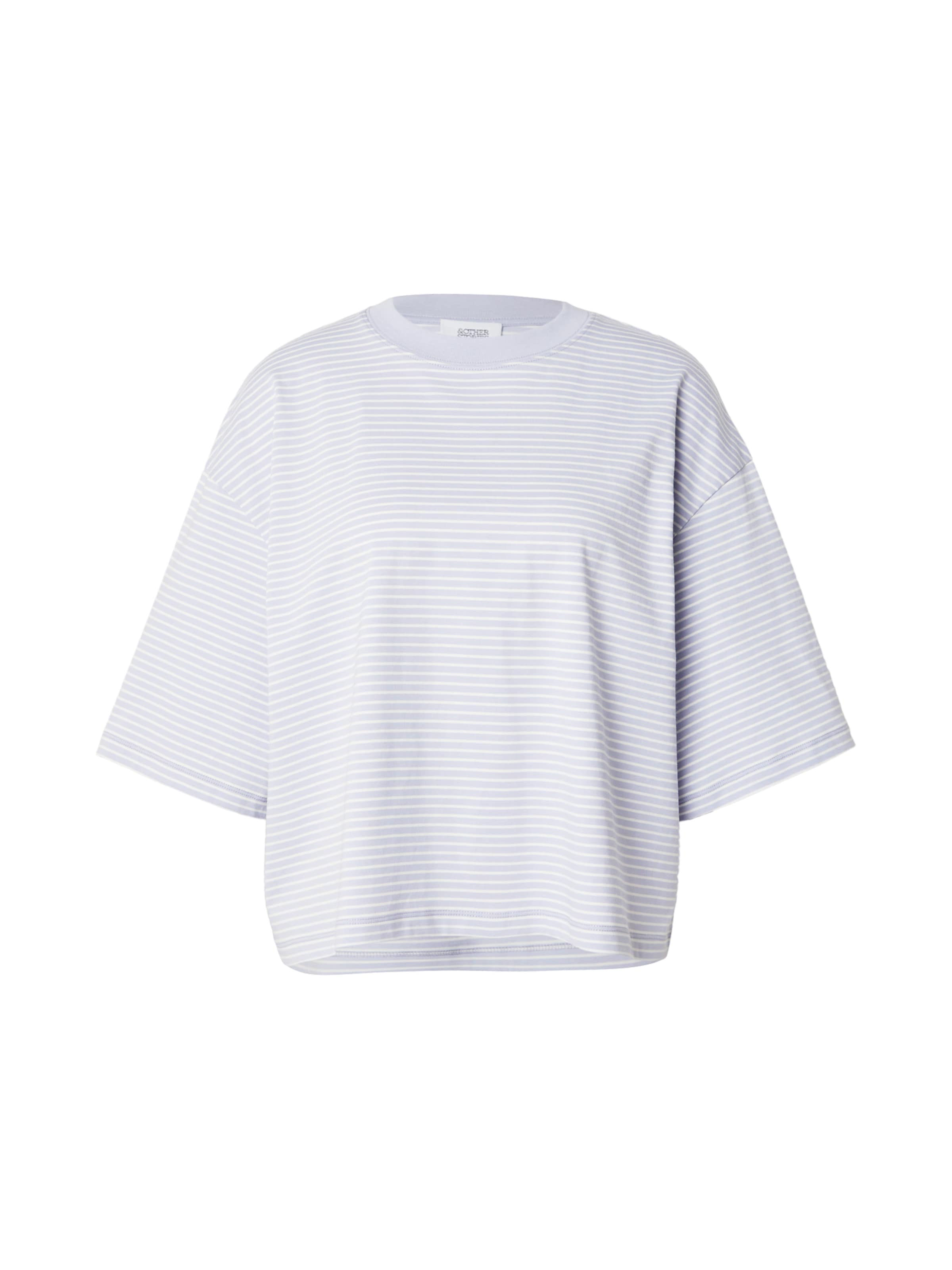 & Other Stories T-shirt en XS en bleu-gris / blanc, Vue avec produit