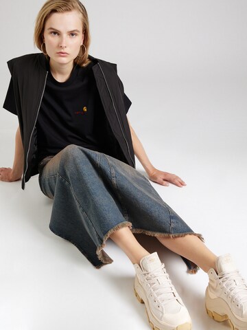 Carhartt WIP Shirt 'American Script' in Zwart