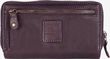 Harbour 2nd Wallet 'Linn' in Purple: front