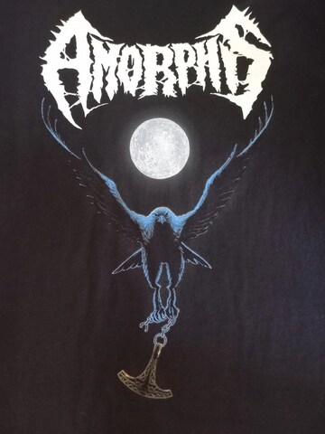 Amorphis Shirt 'Amorphis Black Winter Day  T-Shirt' in Black