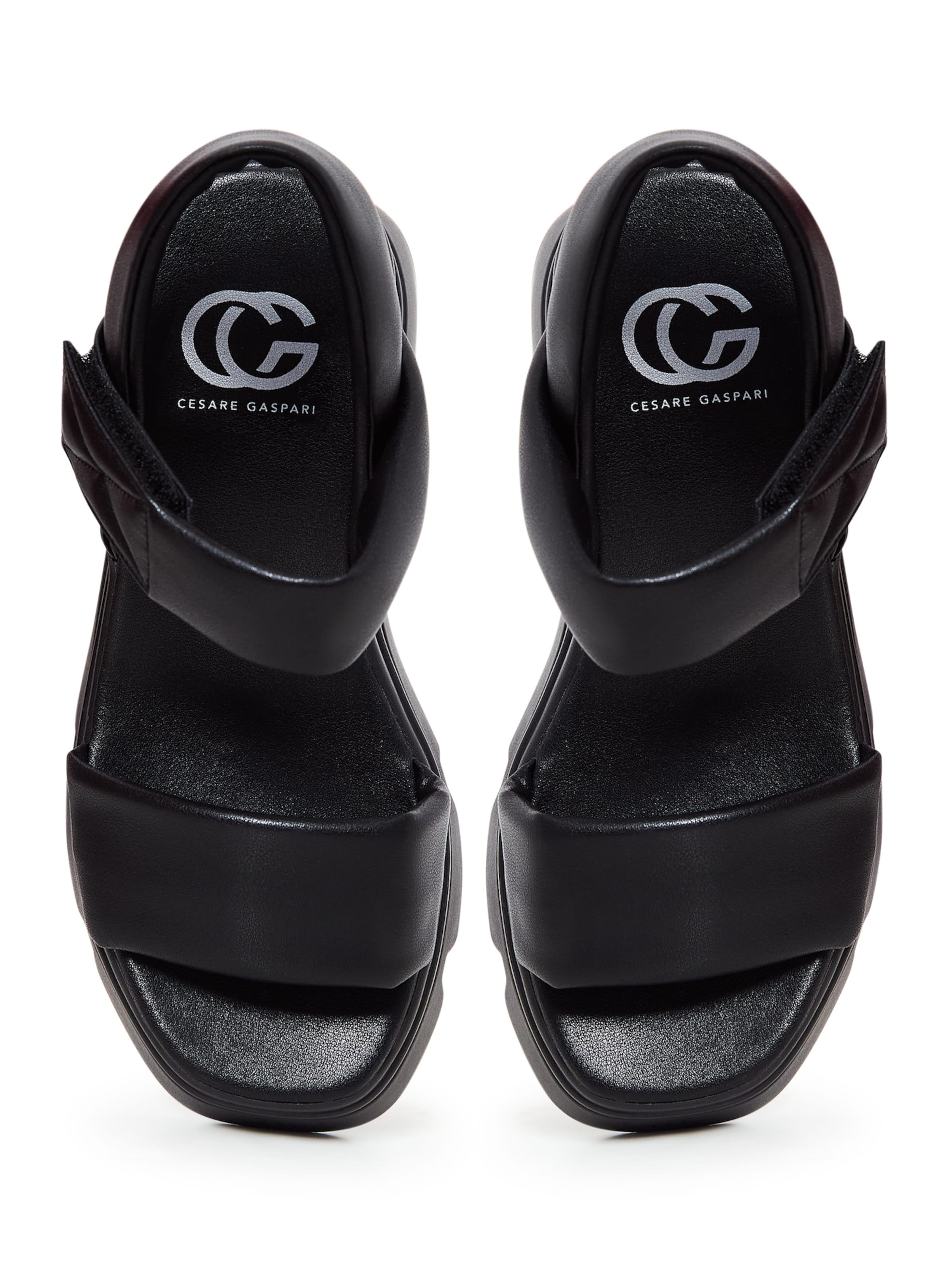 CESARE GASPARI Sandals in Black