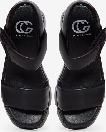 CESARE GASPARI Sandals in Black