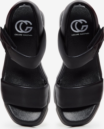 CESARE GASPARI Sandals in Black