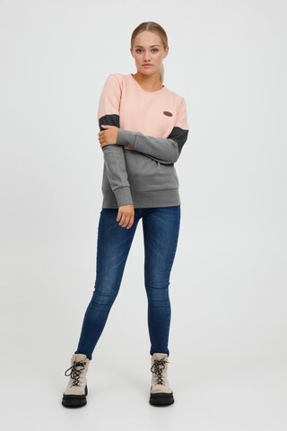 Oxmo Sweatshirt 'Trine' in Grau