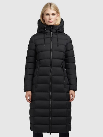 khujo Winter Coat 'Simmie' in Black: front