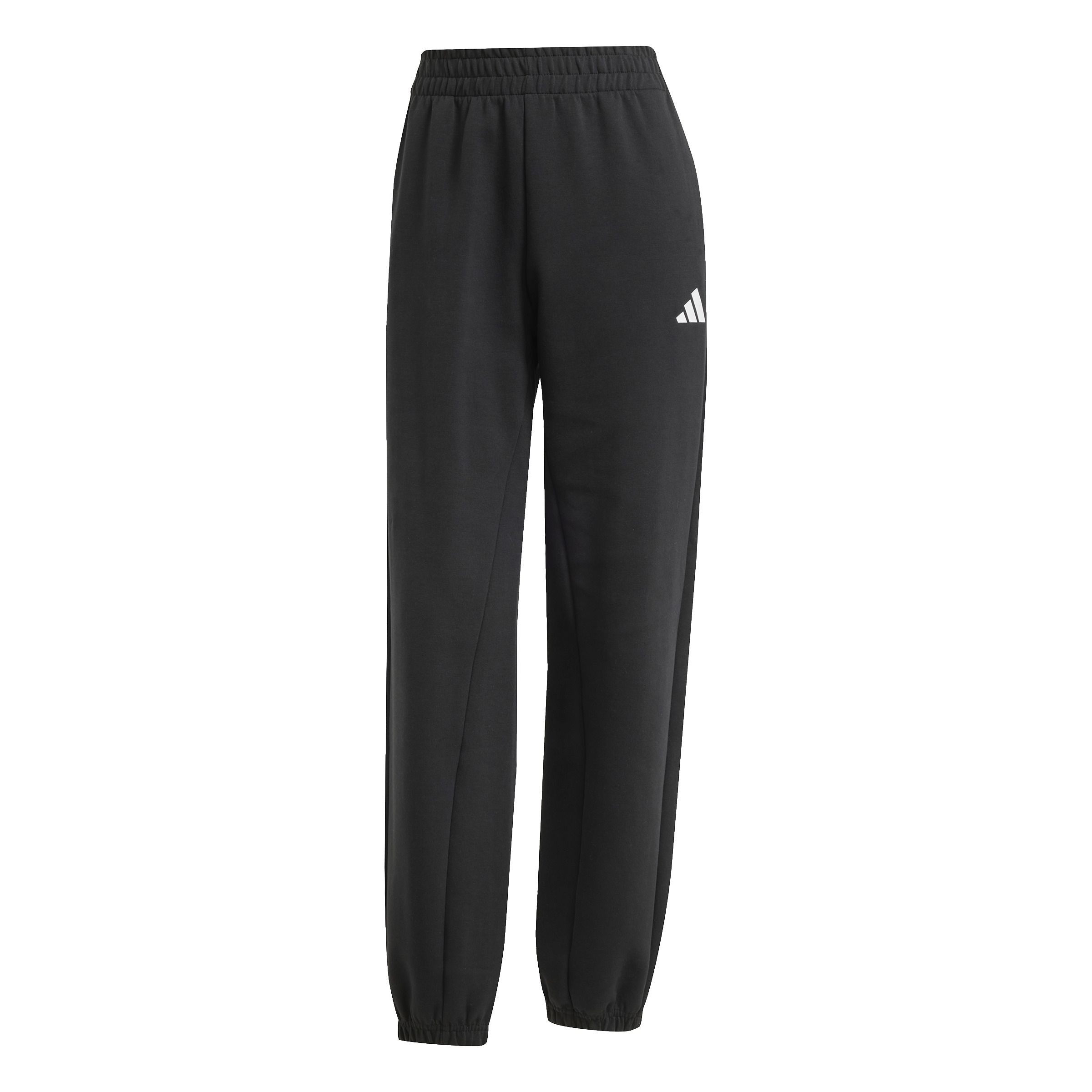 Tapered Pantaloni sport 'FI' de la ADIDAS SPORTSWEAR pe negru: față