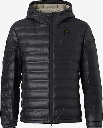 Blauer.USAPrijelazna jakna 'CHARLES' - crna boja: prednji dio