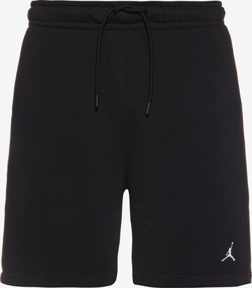Jordan Ohlapna forma Športne hlače | črna barva: sprednja stran
