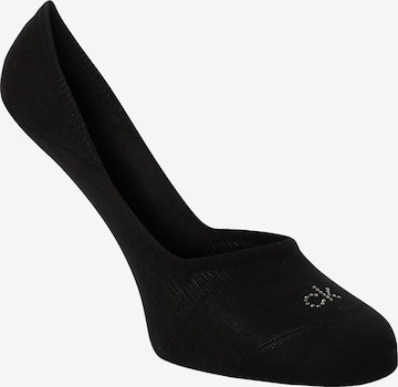 Calvin Klein Ankle Socks in Black: front