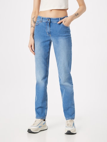 Slimfit Jeans di GERRY WEBER in blu: frontale