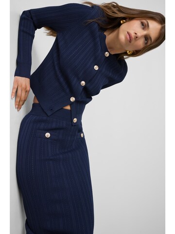 GUESS Knit Cardigan in Blue