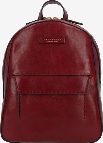 The Bridge Backpack 'Diana' in Red: front