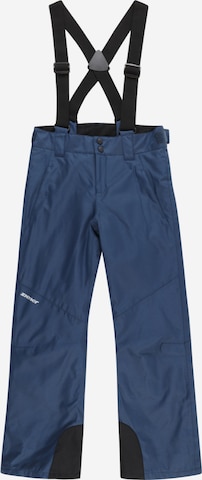 Regular Pantalon de sport 'Arisu' ZIENER en bleu : devant