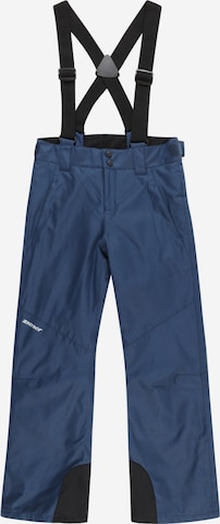 ZIENER Regular Спортен панталон 'Arisu' в синьо: отпред