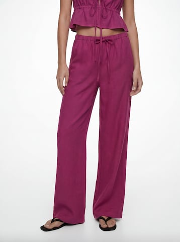 Loosefit Pantaloni di MAKARIĆ in rosso: frontale