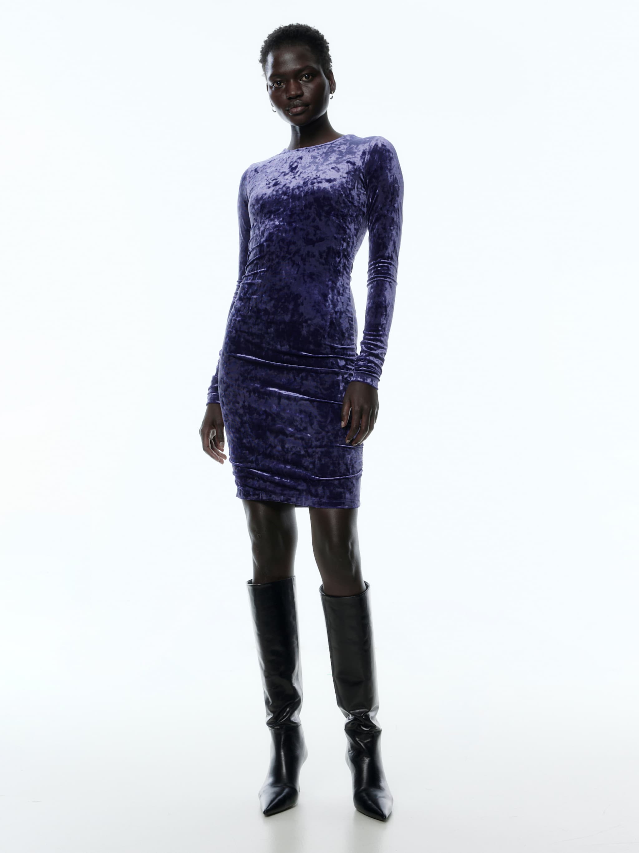 EDITED Producten Jurk 'Pauline' Lila