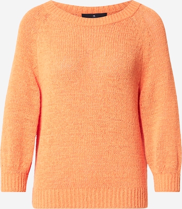 Pull-over monari en orange : devant