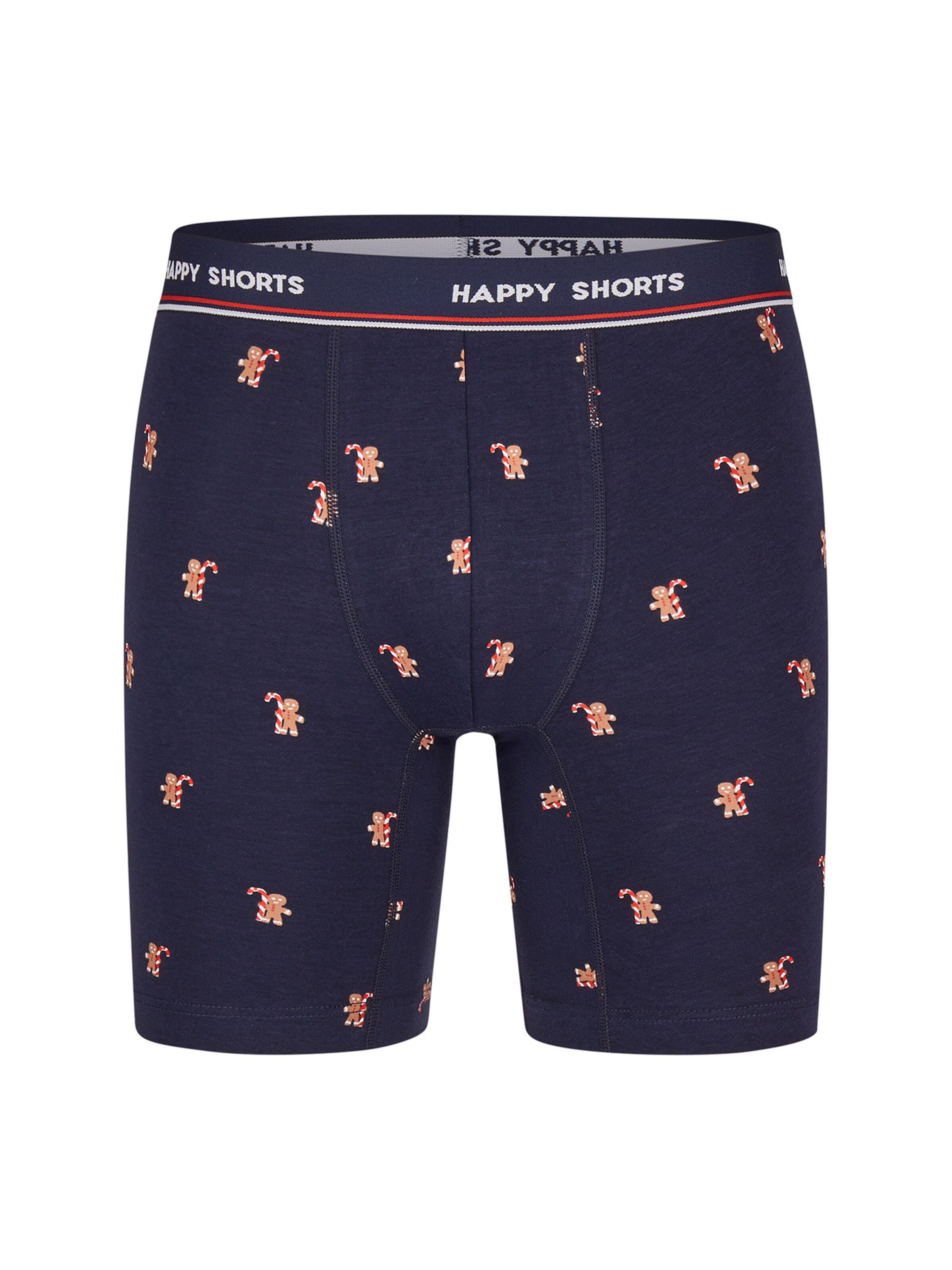 Happy Shorts Boxer shorts ' XMAS Boxer Briefs ' in Blue