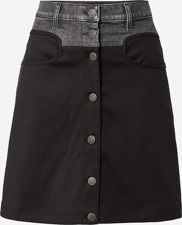 DIESEL Skirt 'O-LIA' in Black: front