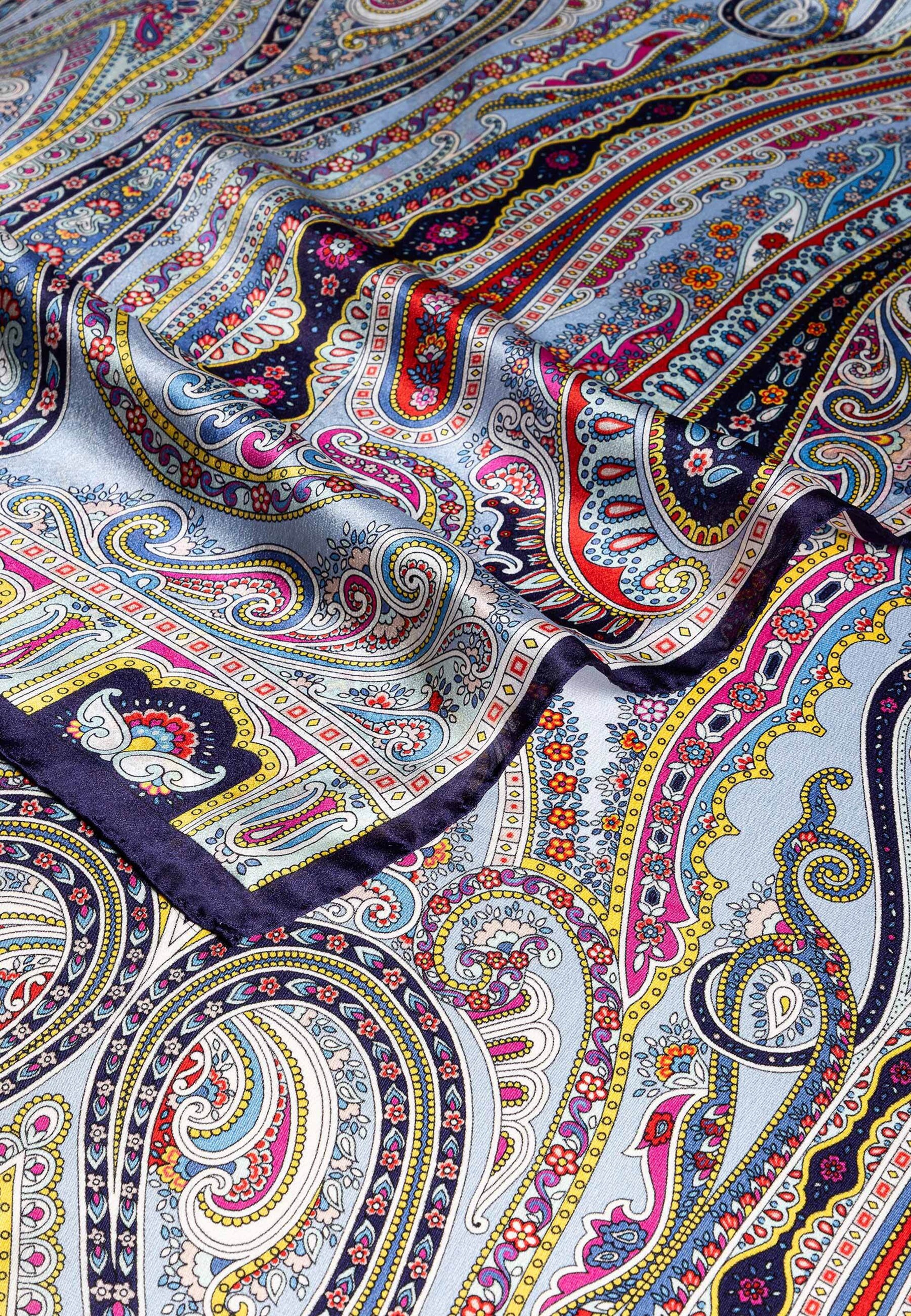 Foulard ' PAISLEY REVERIE ' di Roeckl in blu