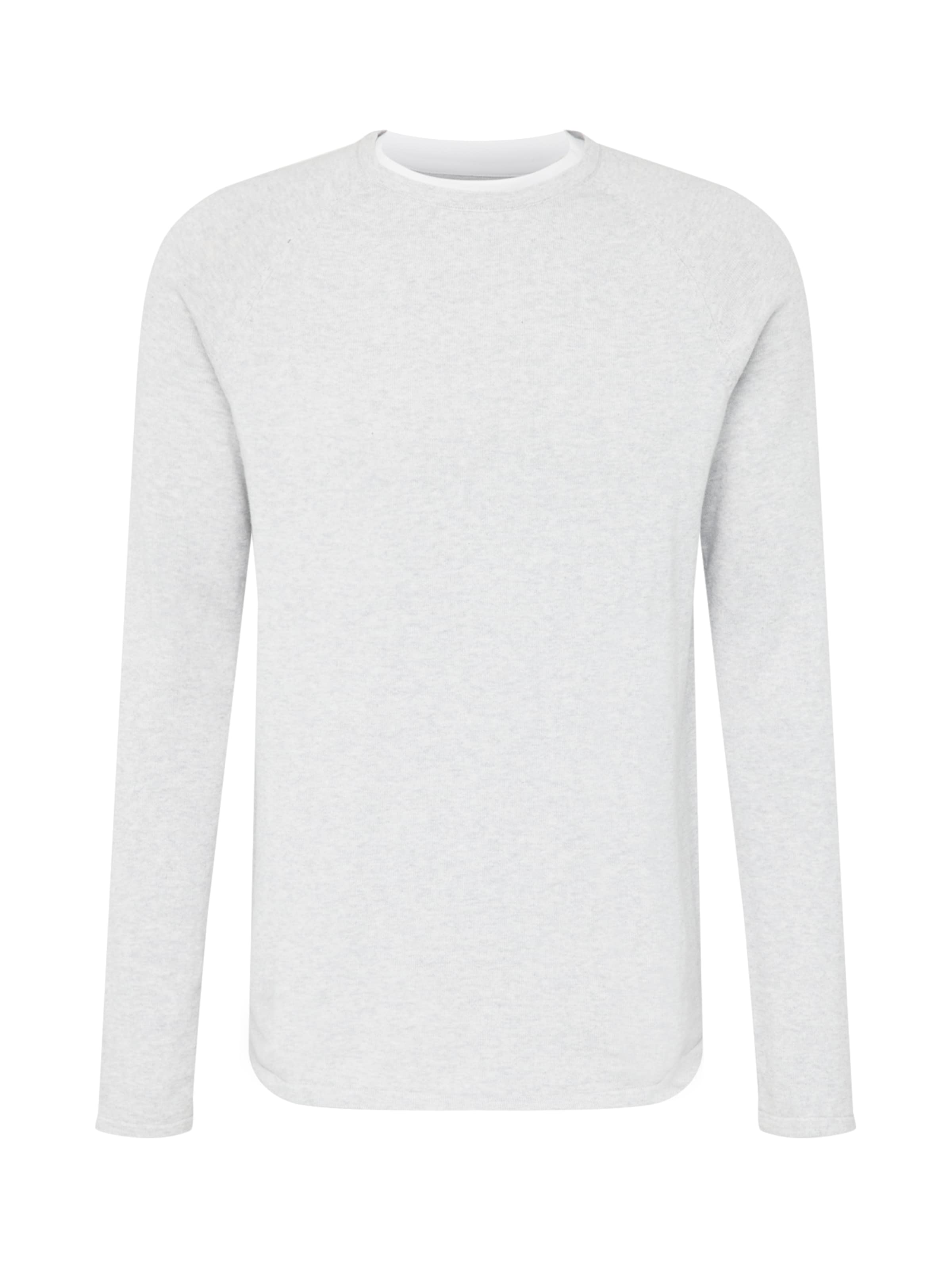 TOM TAILOR DENIM Pullover in Grau: Vorderseite