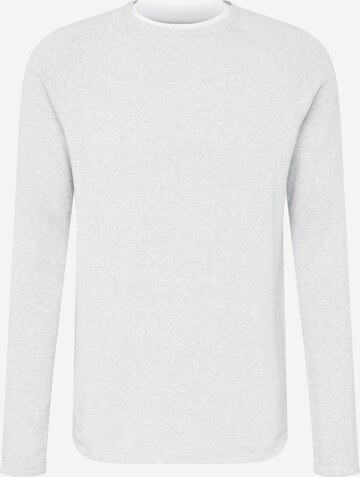 TOM TAILOR DENIM Sweater in Grey: front