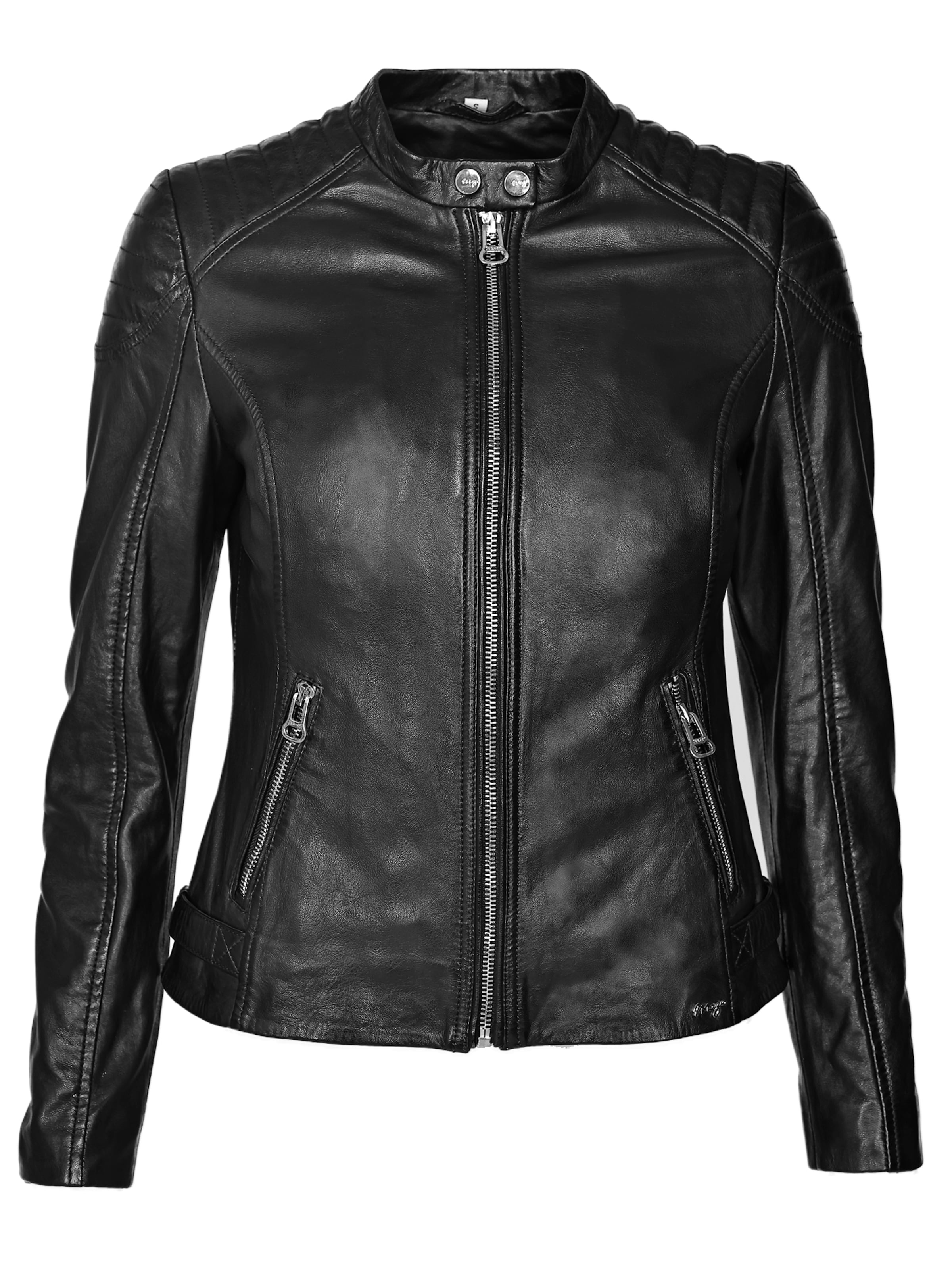 Maze Tussenjas in Zwart: voorkant