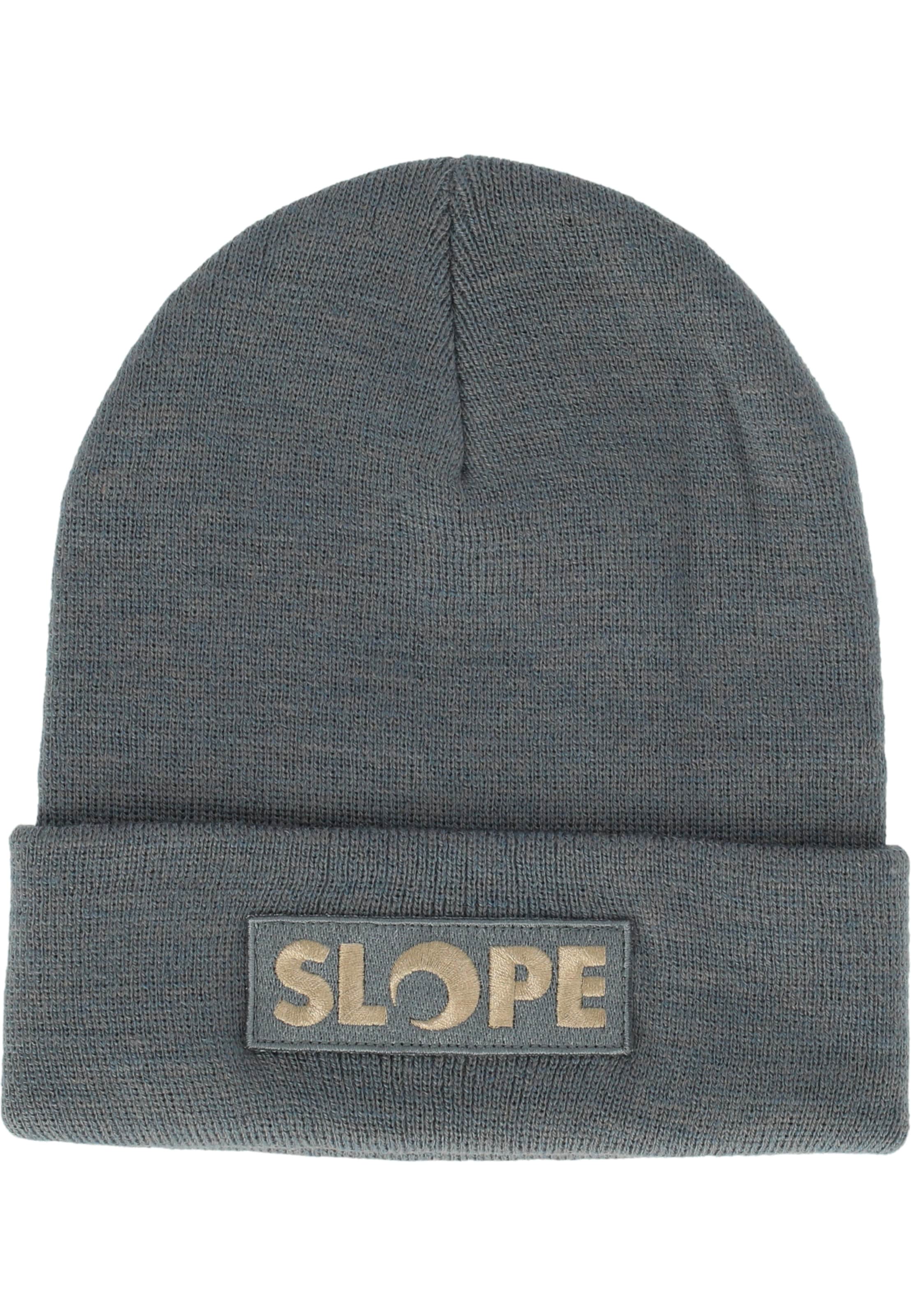 SLOPE Beanie 'Wren' in Grey: front