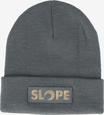 SLOPE Mütze 'Wren' in Grau: Vorderseite