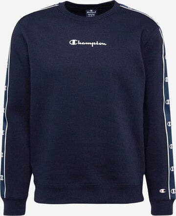 Felpa di Champion Authentic Athletic Apparel in blu: frontale