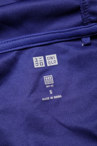 UNIQLO Trainingsjacke S in Blau