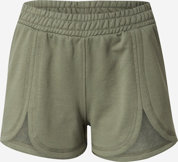 ABOUT YOU Regular Housut 'Frej' värissä vihreä: etupuoli