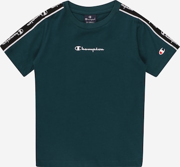 T-Shirt Champion Authentic Athletic Apparel en vert : devant