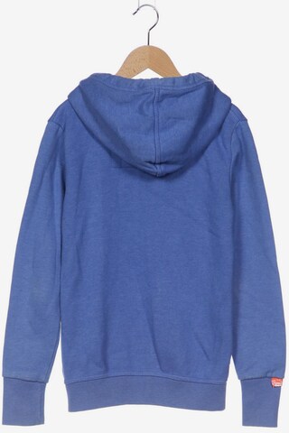 Superdry Sweatshirt & Zip-Up Hoodie in S in Blue