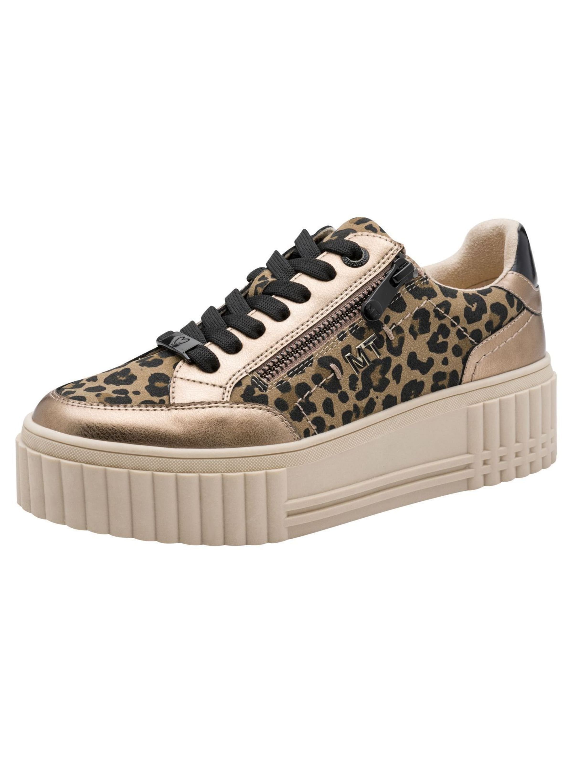 MARCO TOZZI Sneakers laag in Beige: voorkant