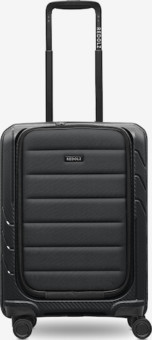 Redolz Trolley 'Essentials' in Schwarz: Vorderseite