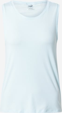 PUMA - Top deportivo en azul: frente