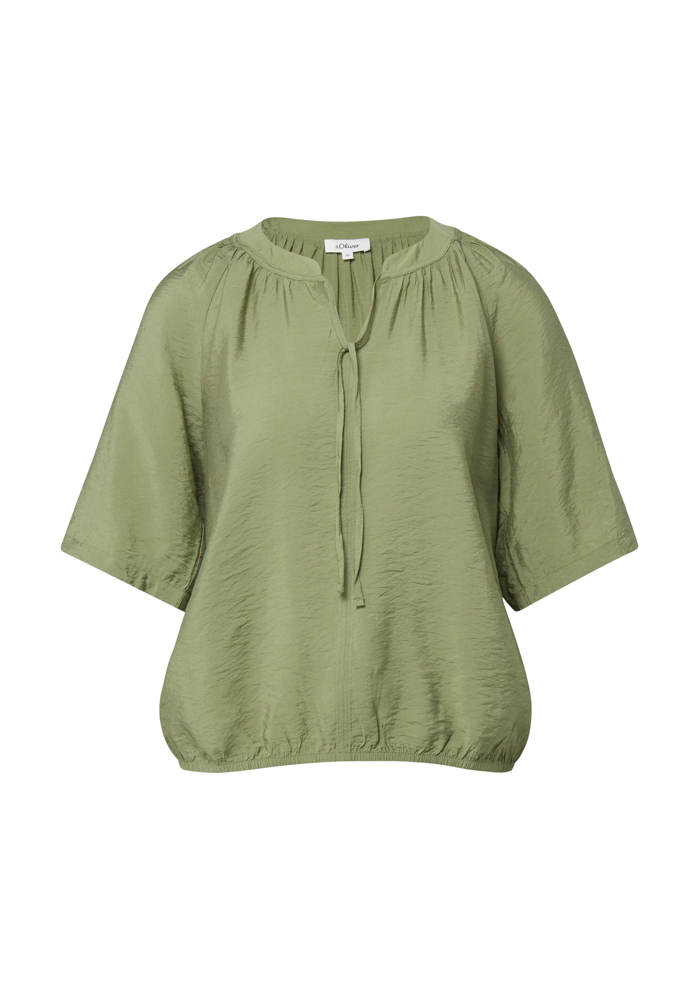 Chemisier s.Oliver en vert : devant